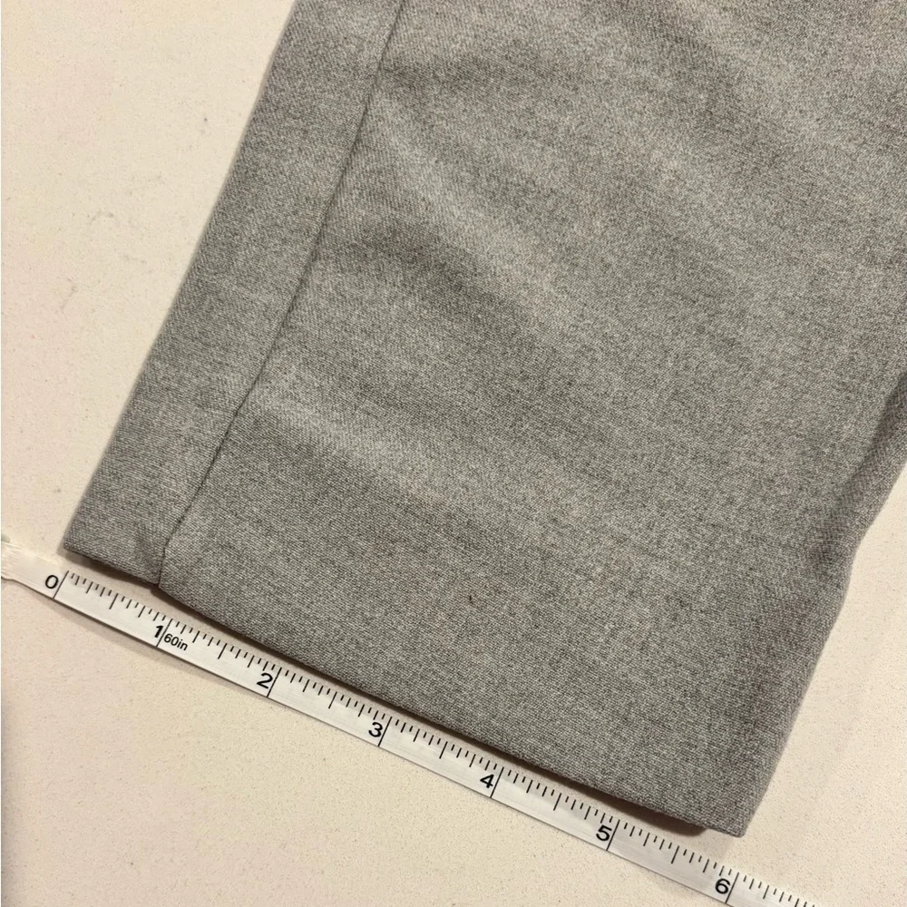 🌸 Zara TRF Collection Women’s Medium Gray Ankle Pants with Elastic Waist